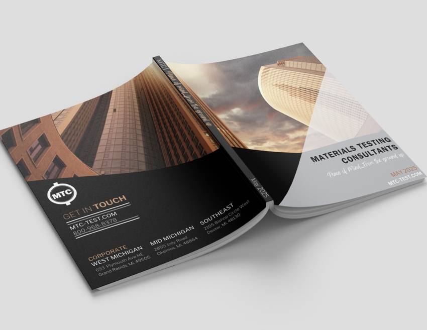 JSS brochure design mockup